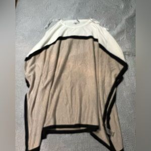 Calvin Klein poncho sweater